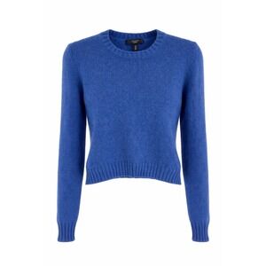 MAX MARA WEEKEND ITALY MOHAIR BLEND WOMENS SIZE XS BRIGHT BLUE SWEATER